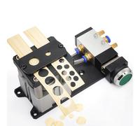 Générique Machine à Percer Le Papier pour Le Bois, Poinçonnage Pneumatique | Pression Dair Stable, Perforation Du Papier De Scellage Des Bords, Trous De 8/15 Mm