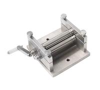 Générique Machine À Rouler Les Plaques Manuelle DIY, Cintreuse De Tôles Souples, Cintreuse Miniature en Acier Inoxydable, Jusqu'à 2-1/4 Pouces De Largeur Et 1/8 Pouce D'épaisseur, for La Fabrication