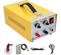 Générique Machine à Souder par Points Portable pour Bijoux - Soudeuse Professionnelle Précise pour Or, Argent et Platine avec Commande Pédale - Appareil de Soudure de Bijoutier, Jaune (30a)