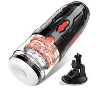 Générique Machine Automatique Masturberbate Stroker Avec 7 Modes De Poussée Rotatifs Pour La Stimulation Du Pénis De Pipe, Jouets Sexuels Oraux Érotiques Pour Adultes 3D Réalistes Pour Vagin De Poche