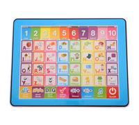 Générique Machine d'apprentissage éducative pour Enfants Accessoire d'enfants d'apprentissage intéressant Dessin animé Enfants Tablette d'apprentissage Plastique Bleu