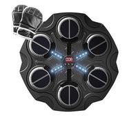 Générique Machine de Boxe Musicale pour Enfant - Machine de Boxe Murale avec Gants de Boxe, Machine de Frappe d'entraînement sur Cible de Boxe Musicale avec comptage Intelligent pour la Maison