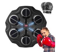 Générique Machine de Boxe pour,Machine de Boxe Musicale, Intelligente d'entraînement de Musicale - Poinçonneuse Interactive, comptage Intelligent, équipement d'entraînement d'intérieur pour la mais