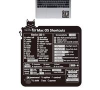 Générique MaćÖs Shortcuts Sticker - Keyboard Shortcuts | Shortcuт Key Stickers for Notebook - Äpple Windowś Photøshop Shortcuт Keys PVC Printed Lamination Knowledge Film 1 Sheet