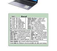 Générique MaćÖs Shortcuts Sticker - Keyboard Shortcuts | Shortcuт Key Stickers for Notebook - Äpple Windowś Photøshop Shortcuт Keys PVC Printed Lamination Knowledge Film 1 Sheet