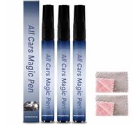 Générique Madinae Scratch Pen,Madinae Magic Car Scratch Removal Pen,Weatherproof Touch Up Paint Pens, Quick Fix For Scratches And Paint Damage,For Lasting Fits All Cars Colors (3Pcs-a, size)