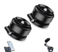 Générique Mag Grip Pro 360 Suction Magnetic Phone Holder, 2026 Upgraded Vacuum Car Mount, Electric Suction Cup Phone Holder for iPhone 16/15/14/13 (Black*2pcs)
