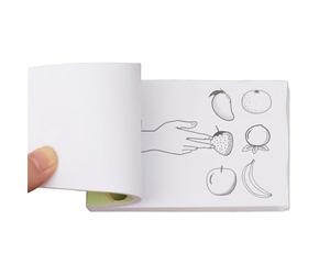 Générique Magic Animation Picture Books, 3D Prediction Trick Book Props, 20cm Fun Optical Illusion Story Book with Moving Visual Design, Quality Prop Set with Style, for Classroom Use