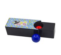 Générique Magic Box Changeable, Magician Prop Color Changing Magic Trick, Interactive Illusion Toys, Red to Blue Ball Illusions Gimmick Toy for Kids Adults Shows, 1.57x3.74x1.18 inches