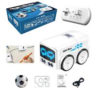 Générique Magic Mini Rc Bus, Remote Control Sensor Car Gestures Follow Automatic Avoidance, Patrol Line Driving Expression Light Adjustment Small Vehicle for Desktop Play