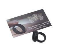 Générique Magic Trick Props - 2 Pieces Ring Show Tools, 30g Close-Up Street Illusions, for Adults Kids Birthday Party Performance Talent Shows