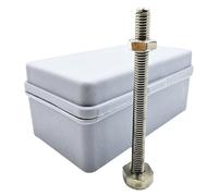 Générique Magic Trick Screw - Metal, 13x4x4cm Professional Magician Prop | Close-Up Mentalism Gimmick, Bending Magic Trick Toy for Magicians, Party Entertainment, Prank, Optical Illusion