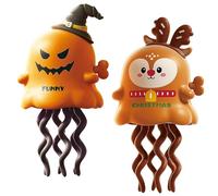 Générique Magical Mini Dancing Ghost, Christmas - Creative Twisting Clockwork Slide, Dance and Swinging 3D Clockwork Ghosts Toy, for Halloween＆Christmas, Birthday Gifts (B+D)