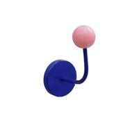 Générique Magnet Hooks | Powerful Robe and Coat Hanger with Colorful Ball,Storage Solution for Refrigerator, Utility Hangers Closet Scarf Hat Key Bag