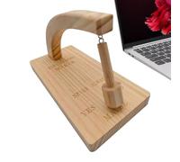 Générique Magnetic Decision Maker Resolver | Natural Timber 19.89x9.98x3cm Tabletop Mechanism Balance | Office Desk Novelty Gift Party Solver Fun Tool Decor | Accent Keepsake Piece
