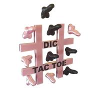 Générique Magnetic Dic Tac Toe, Jeu Magnétique Amusant pour Adultes, Pièces Imprimées en 3D, Éléphant Fantaisie, Décoration Amusante pour Réfrigérateur, Jeu De Société D'intérieur (1pcs)