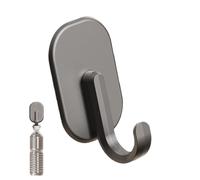 Générique Magnetic Hooks for Fridge, Heavy Duty Strong Magnetic Utility Tool Hooks, ABS Traceless Utensil Hangers, No Drilling for Refrigerators, Grills, Kitchen, and Garage, 2.52x1.5 Inches