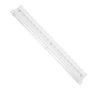 Générique Magnetic Mahjong Racks - Magnetic Non-Slip Acrylic Scalloped,Mahjong Rack and Pusher Combo 17.48x2.8x1.22 inches - for Home Family Gathering Travel Party Senior Center Club