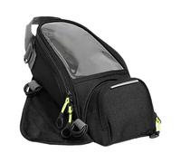 Générique Magnetic Motorcycle Tank Bag - Waterproof Motorcycle Storage Bag with Quick Magnetic Mount & Transparent Touch Screen Window | Expandable Travel Bags for Phone, Maps, and Riding Essentials