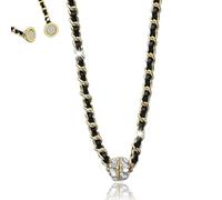 Générique Magnetic Pearl Heart Necklace, Sparkling Rhinestone Heart Patchwork Pendant Jewelry Fashion Gift for Women (C)