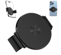 Générique Magnetic Phone Clamp for Car Mount, Metal Phone Clip for All Magnet Car Holder, Secure Fit Smartphone Attach Plate Metal Gadget, for Video Recording Selfie Navigation Live Streaming (Black)