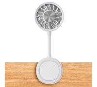 Générique Magnetic Phone Fan - Portable Fan | ABS Cooling - Handheld Personal Fans With 3 Speed Settings And 360 Degree Adjustable Design Delivers Cooling Comfort For And Daily Commuting