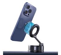 Générique Magnetic Phone Holder, Foldable Auto Bracket, 2.47x1.57in Rotating Cellphone Stand, Strong Secure Grip, Compact Travel Size for Sedan SUV Truck Urban Traffic Highway Use