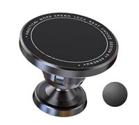 Générique Magnetic Phone Holder Gym, 360° Rotating Portable Mount, Strong Magnet Smartphone Stand, Workout Accessory for Metal Surfaces, Portable Fitness Phone Dock