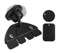 Générique Magnetic Phone Holder, Rotating Car Cradle, Compact GPS Navigator Bracket, Strong Auto Mount Accessory, Daily Commute Travel Utility Gear, Driving Aid for Sedans, Trucks, SUVs, Ridesharing