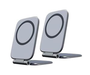 Générique Magnetic Phone Holder - Ultra Thin Cellphone Mount, Foldable Auto Phone Stand, Strong Magnetic Adhesive, Stable Grip for Smartphones, Driving Business Laptop Mount Accessory