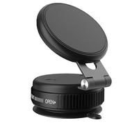 Générique Magnetic Phone Mount, Retractable Auto Smartphone Bracket, High Torque Reinforced Carbon-Steel Build with Technical Style, Professional Navigation Mount for Trucks and SUVs