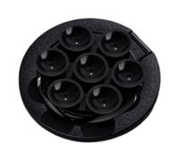 Générique Magnetic Phone Mount, Suction Cup Adjustable Holder, Alloy Desk Stand with Rotating Feature, Cellphone Holder, Mobile Mount with Sturdy Build, Phone Stand Accessories for Car and Office