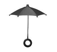 Générique Magnetic Phone Sun Umbrella Polyester Fiber Metal 24x26cm Adjustable Angle Universal Smartphone Sun Shade Anti Glare Cover Outdoor Cycling