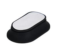 Générique Magnetic Remote Control Holder | Magnet & Silicone, 12g, Black/White/ | Wall-Mount, No-Drill, Strong Suction Non-Trace Holder For Remote Controls | Home Organization, Easy Installation