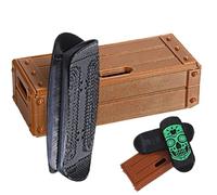 Générique Magnetic Small Fingerboard, Stress Relief, 8x3.6cm, Pocket-Sized Magnetic Fingerboard, Small Surfboard Toy, for Men Women Boys Girls Youth Teens