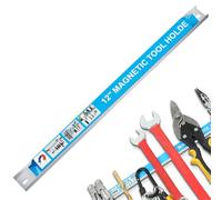 Générique Magnetic Tool Organizer - 24 Inch Magnetic Bar | Metal Tool Holder - Heavy duty wall mount organizer durable 61cm metal design keeps tools secure and tidy for workshop use