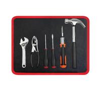 Générique Magnetic Tool Pad - Flexible Magnetic Tool Holder, Screw Organizer Mat, Non Slip Parts Tray, Heavy Duty Work surfacee | Workshop Storage Accessory For Garage, Auto Repair, Woodworking
