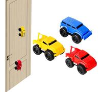 Générique Magnetic Wall Climbing Toy Car, Emboadlie Magnetic Anti Gravity Wall Climbing Car, Zero Gravity Car Toy Wall Climbing, That Drive on Walls and Ceiling (3-PCS)