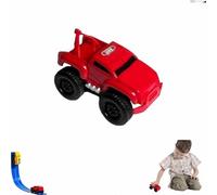 Générique Magnetic Wall Climbing Toy Car, nertial Levitation, That Drive on Walls and Ceiling, Anti-gravitys Wall Climbings Car (Red)