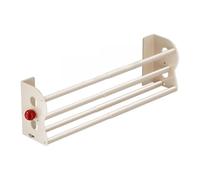 Générique Magnetic Wall Shoe Rack - 2 Layers Extendable No-Drill Stand