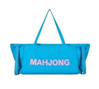 Générique Mahjong Bag, Canvas Portable Holder, Soft Padding Travel Case
