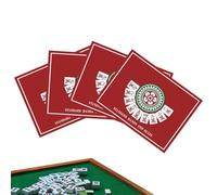 Générique Mahjong Beginners Guide, US Table Game Rules, Compact Scoring Card with Sturdy Design, Learning with Compact Build, Fun Family Party Holiday Extra, Professional Solution for Men Women