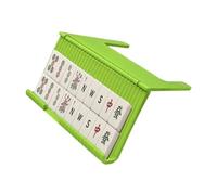 Générique Mahjong Card Holder - 7.09 inch Foldable 3D Printed Tile Stand | Tilting Viewing Rack for American Mahjong | Slide-in Card Organizer for Game Night. 120g, 18x12cm.