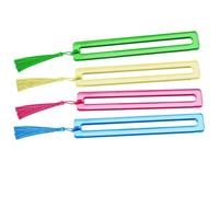 Générique Mahjong Line Finder - 4 Piece Acrylic Guide Highlighter, Ruler Mahjong Cards | Beginners Strategy Competitions Players Game Party Christmas Travel for National Mah Jongg League Card Reading