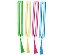 Générique Mahjong Line Marker | 4 Piece Versatile Acrylic Strategy Guide - Long-Lasting Acrylic Mahjong Card Line Guide - for Players Strategy Beginners Competitions Party Game Christmas Travel