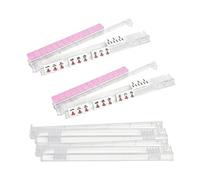 Générique Mahjong Pushers and Racks - Acrylic Non-Slip Stand | 4-Piece Table Mahjong Tile Holder | American Mahjongg Integrated Pusher Rulers for Adults Beginners Home Daily Travel Club Party