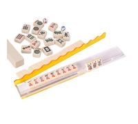 Générique Mahjong Racks - Clear Acrylic Tile Holder | Mahjong Tile Racks for Family Gatherings, Club Events, Holiday, Festive Party, Game Night, Tournament, Leisure Play Enthusiasts