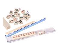 Générique Mahjong Racks - Clear Acrylic Tile Holder | Mahjong Tile Racks for Family Gatherings, Club Events, Holiday, Festive Party, Game Night, Tournament, Leisure Play Enthusiasts
