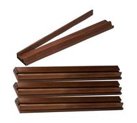 Générique Mahjong-Racks mit Schiebern | Magnetische, Einfache Aufbewahrung | Mahjong-Spiel-Racks mit SchiebernMahjong-Rack | 4-teilige leichte Tischspiel-Zubehör | Holz- - Magnet-Schiebern
