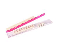 Générique Mahjong Steine Halter Set - 44,7cm Acryl Ständer mit Schiebern | Transparente Spielsteinhalter in 4 Farben, Zubehör für Familienfeiern Club-Events und Spieleabende inklusive Chip-Halter